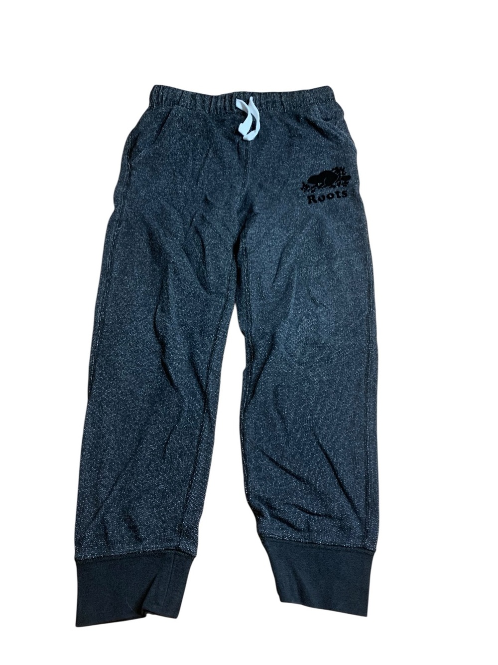 Roots Kids Salt & Pepper Original Sweatpants - Charcoal Grey - Size 8
